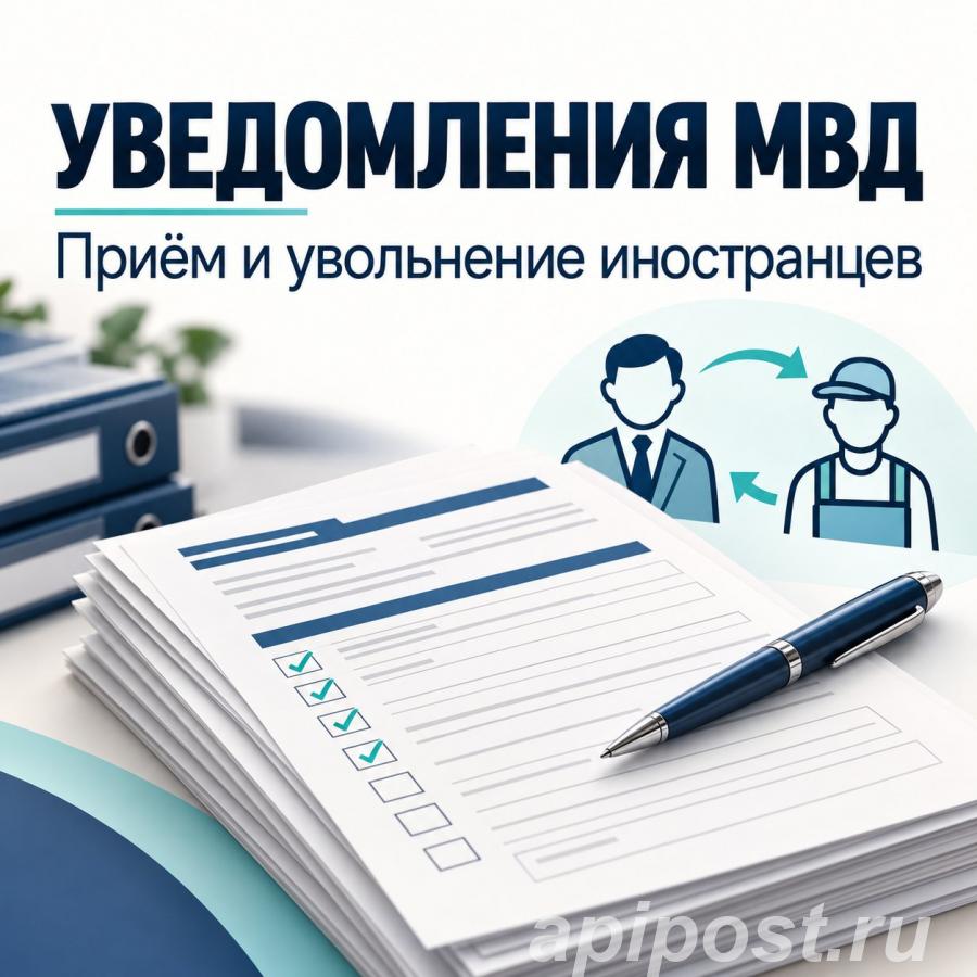 Уведомление о заключении или прекращении трудового договора - Красноярск