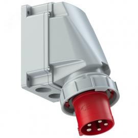 Вилка настенная 63А 400V 3P E N IP67 артикул 535-6