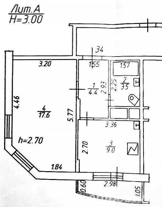 1-к. квартира, 37 м², вторичка - Краснодар