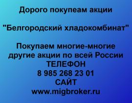 Покупаем акции Белгородский хладокомбинат. Оплата сразу