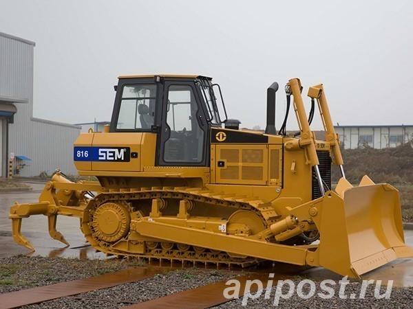 Ленивцы бульдозеров SEM 816 и 822 - Санкт-Петербург