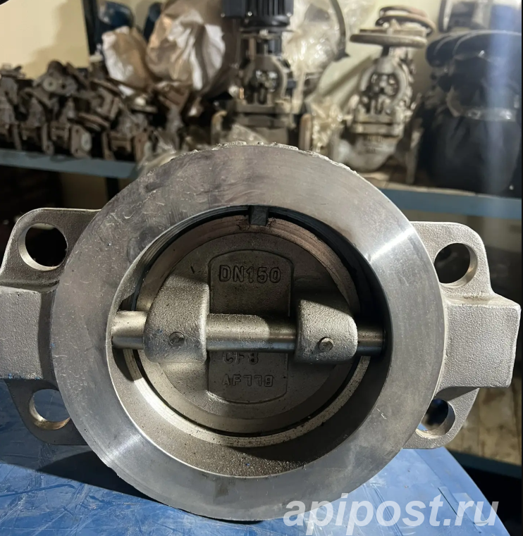 Затвор дисковый Dn150 Pn25