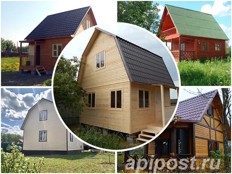 Недорогое дачное строительство в Малиновке Каркас-58 - Пенза