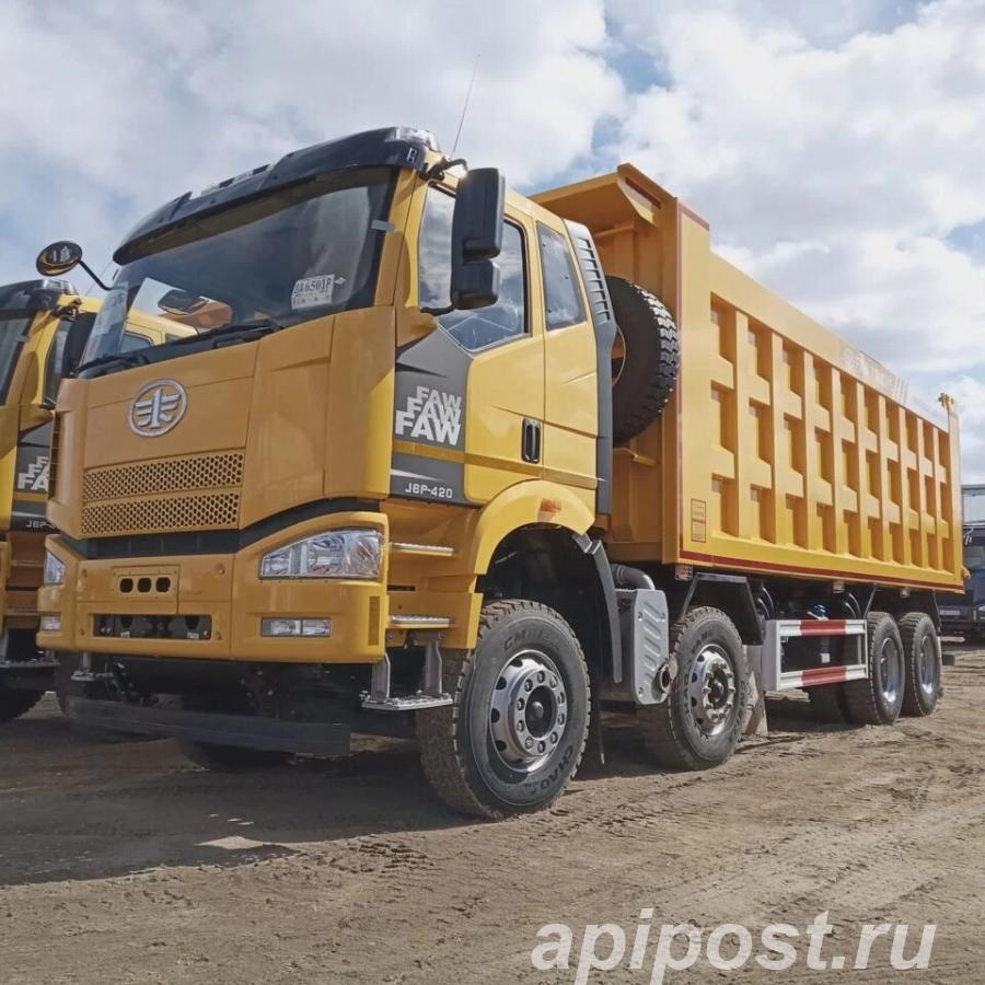 Самосвал FAW CA3310, 8х4, объём кузова 35 м3, Euro V