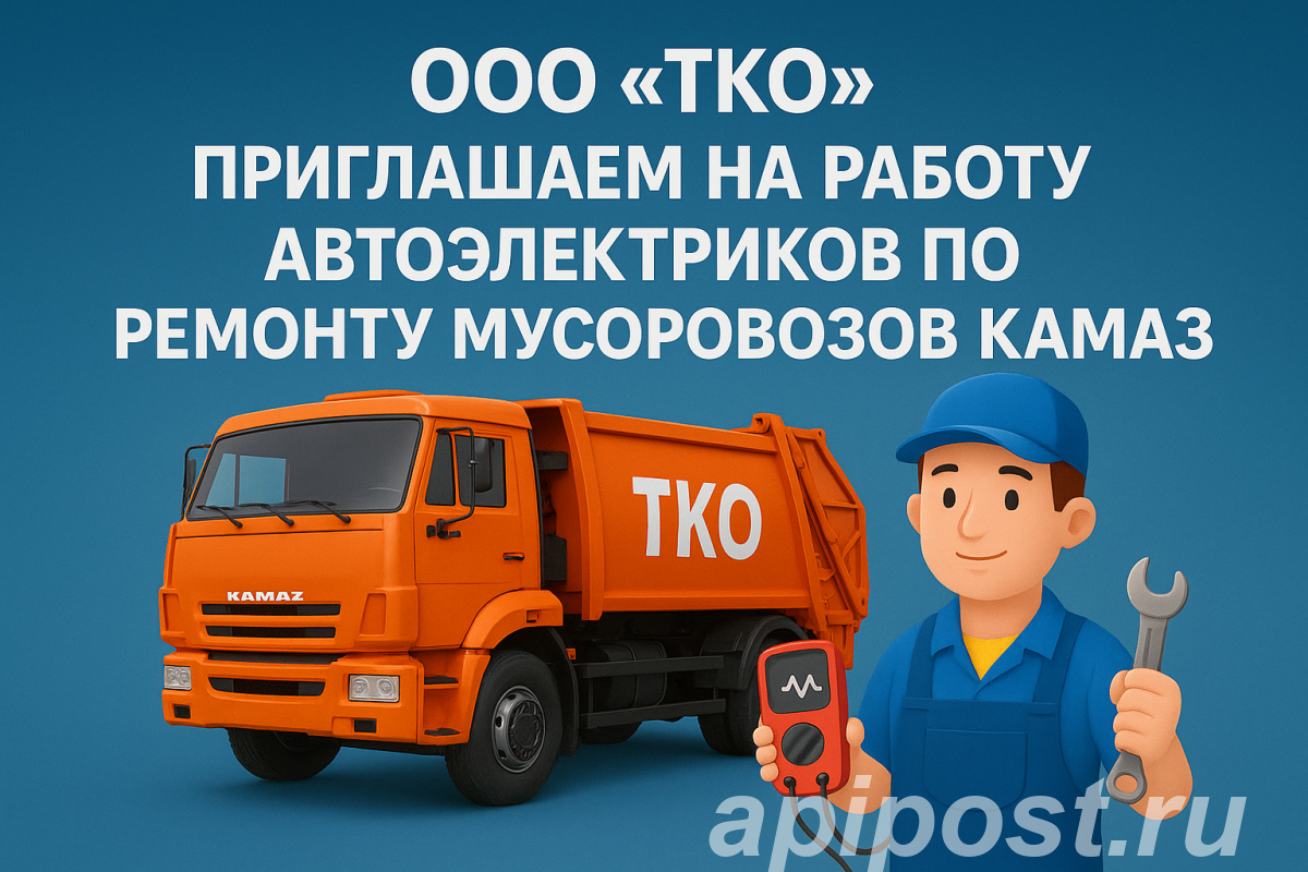 Автоэлектрик по обслуживанию грузовиков КАМАЗ - Подольск