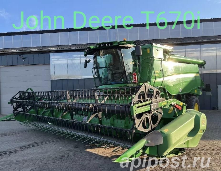 John Deere T670i, 2022 2023 г. в., гусеничный, 7.60 м,... - Санкт-Петербург