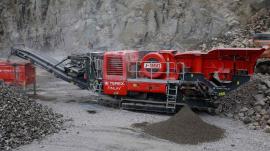 Запчасти гусеничного хода дробилок Terex Filay J1175