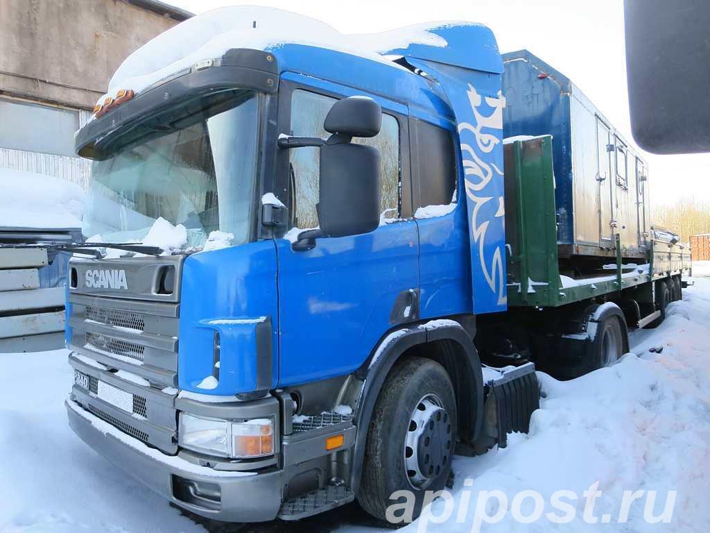 Тягач Scania 340, 4х2, XL, 2 спальника, спойлеры - Санкт-Петербург