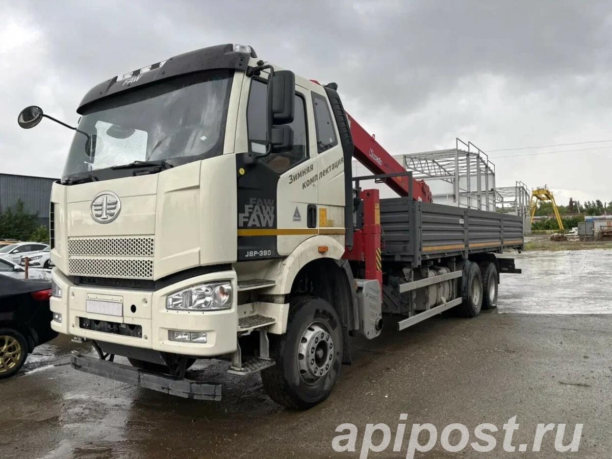 Бортовой автомобиль с КМУ HANGLIM KS2056SM на базовом шасси...