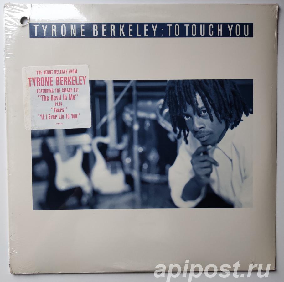 Tyrone Berkeley. To Touch You 1989 US Запечатан - Москва