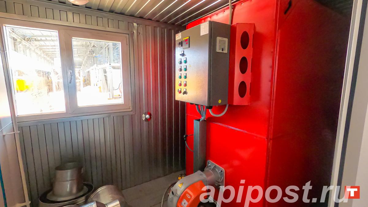Теплогенератор ТГВ-450 в блок-контейнере - Красноярск