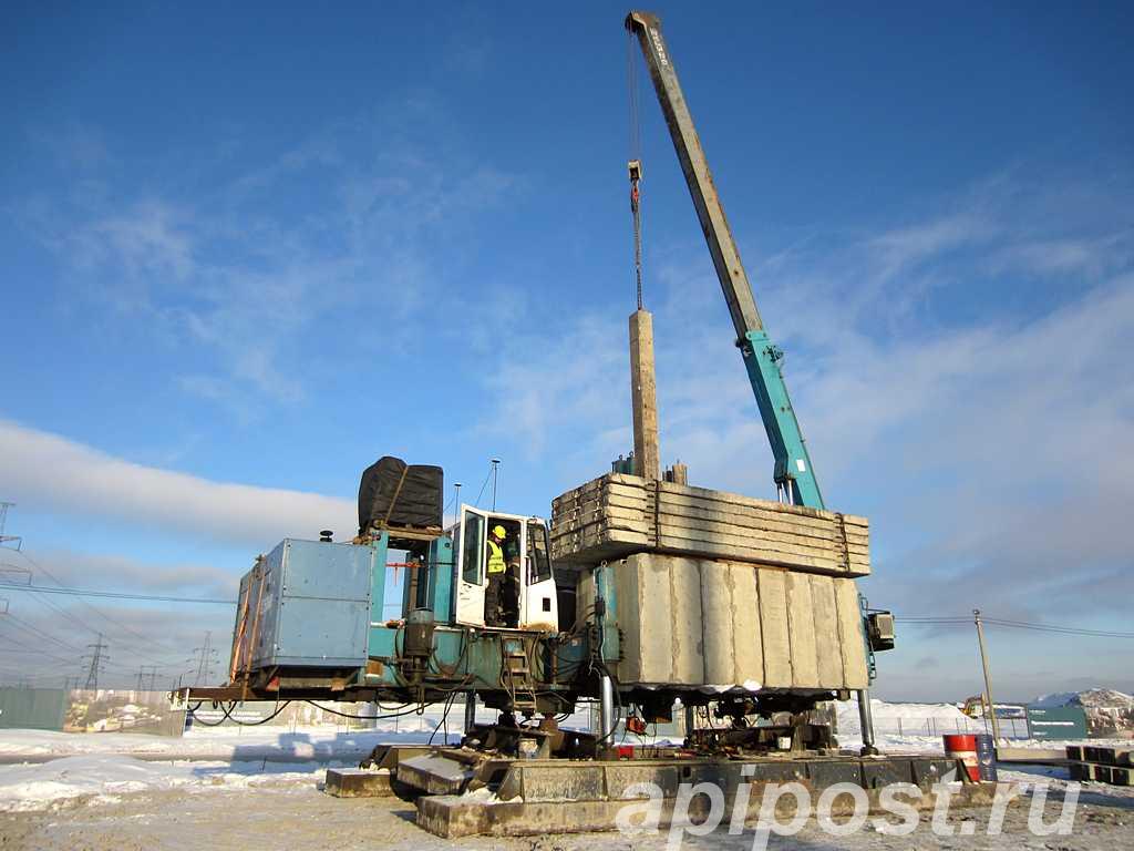 Сваедавильный копер Sunward ZYJ 320B, отл. состояние - Санкт-Петербург