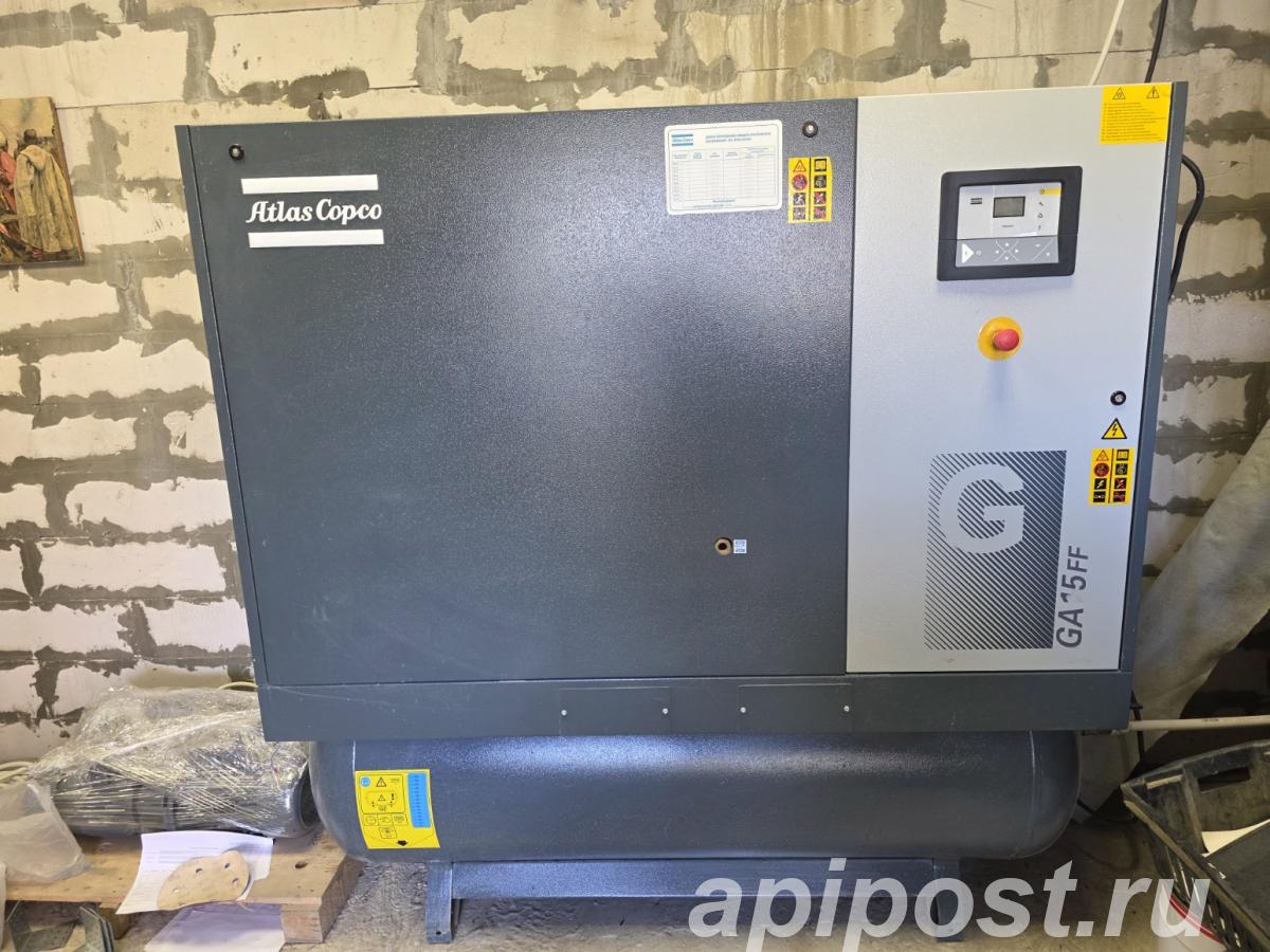 Винтовой компрессор atlas copco GA 15 FF 500 - Аксай