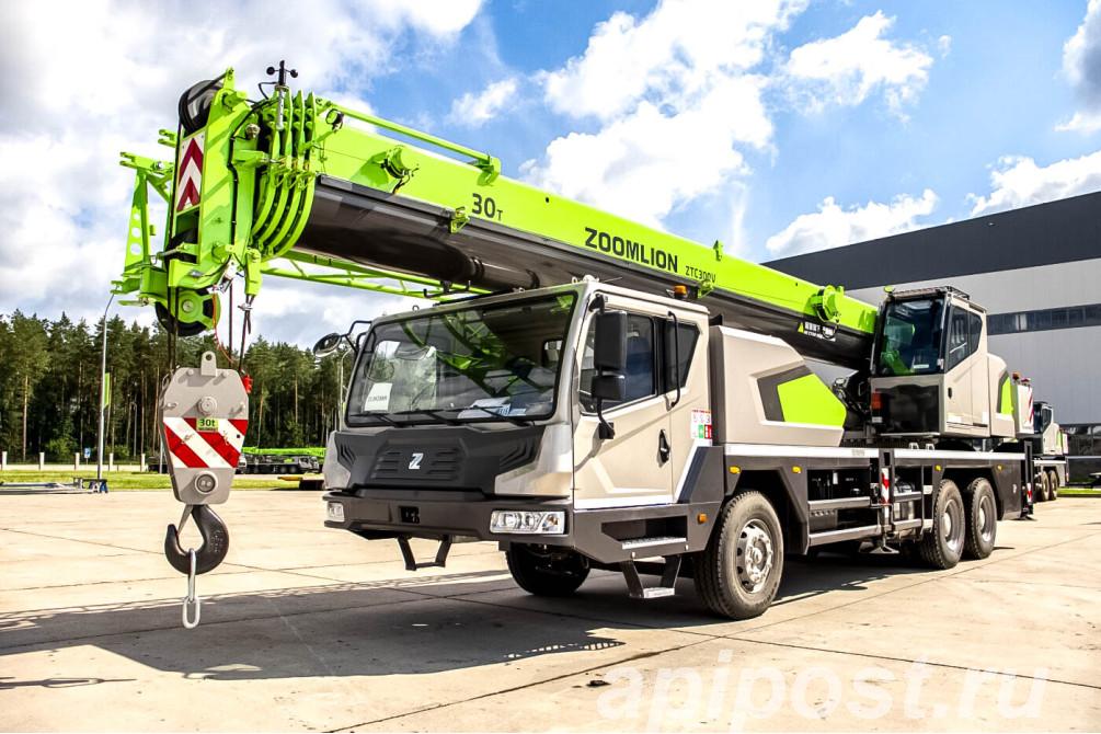 Автокран ZOOMLION ZTC300V, 6х4, Euro V - Челябинск