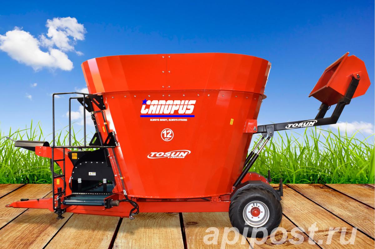 Вертикальныи кормораздатчик CANOPUS 12m3 - FJB GROUP LLC - Раменское