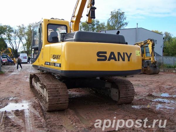 Запасные части экскаваторов SANY - Санкт-Петербург