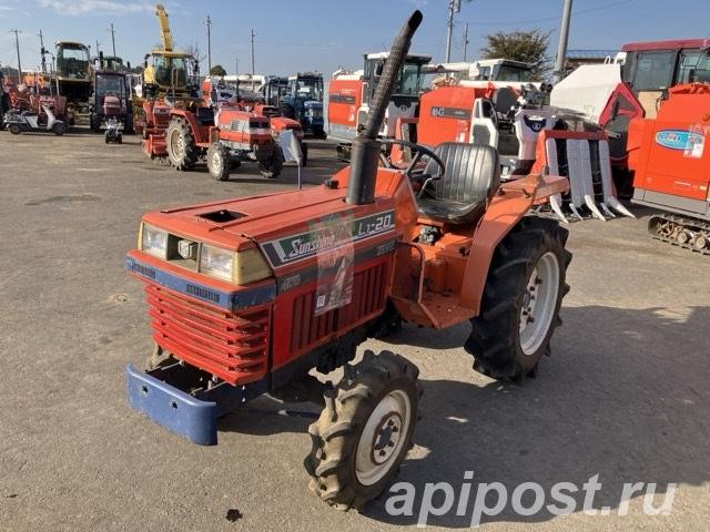 Минитрактор Kubota L1-20D наработка 2348 мч 4х4