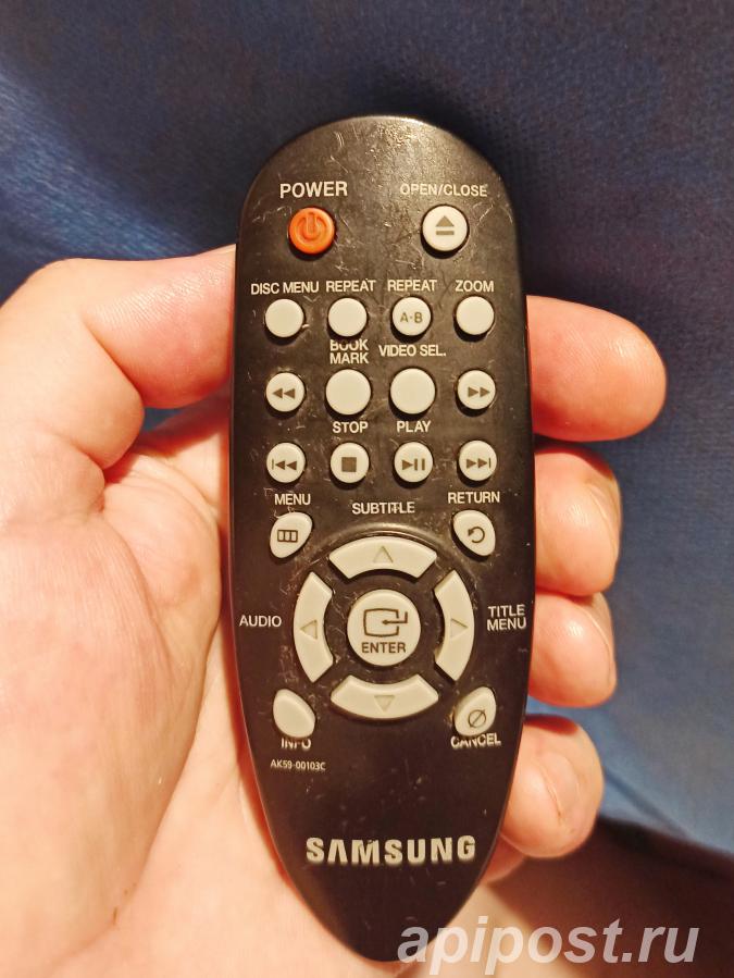 Пульт ДУ Samsung AK59-00103C для DVD. - Москва