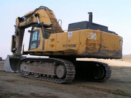 Запасные части экскаваторов Komatsu PC750