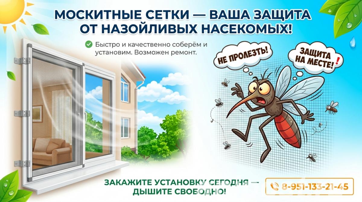 Москитные сетки в Губкине - Губкин