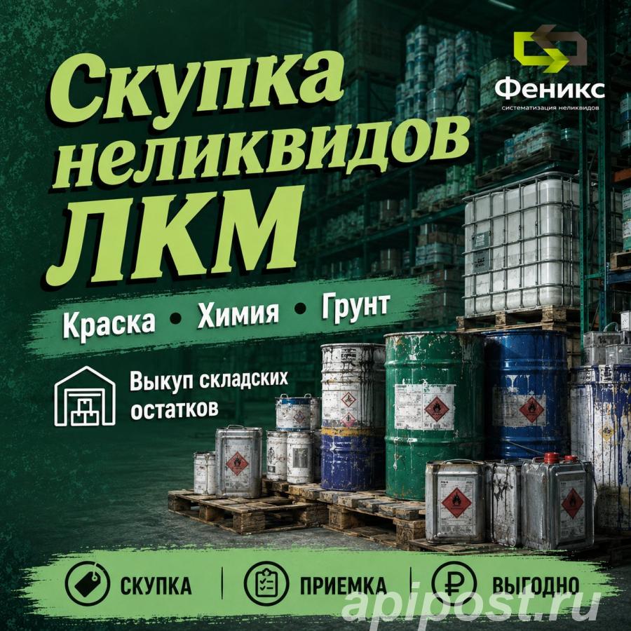 Приобретём лакокрасочную продукцию из неликвида - Москва