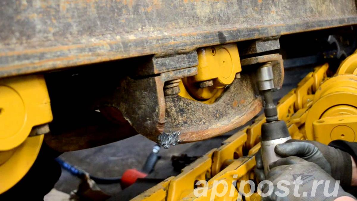 Защита опорных катков экскаваторов - Санкт-Петербург