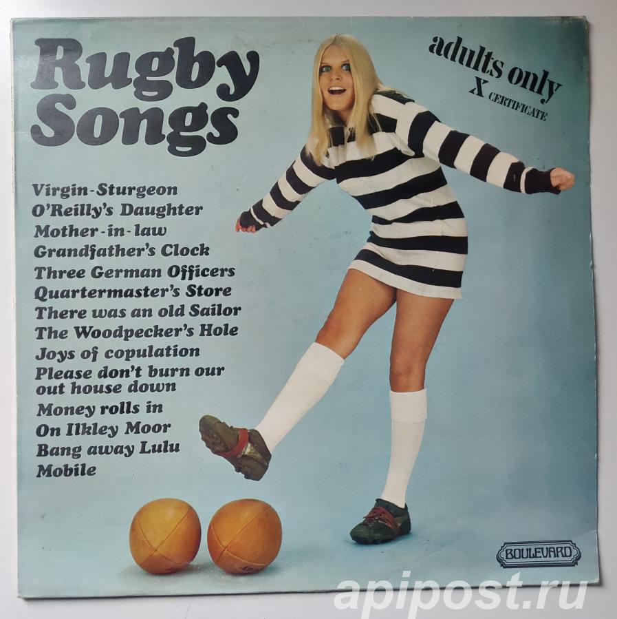 Rugby Songs 1972 UK Виниловая пластинка - Москва