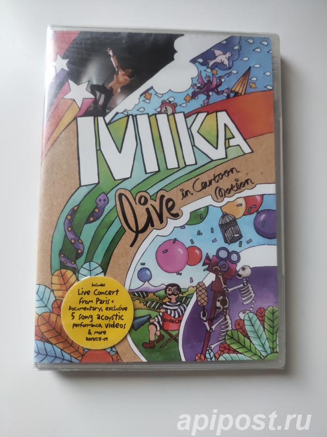 MIKA. Live In Cartoon Motion 2007 Запечатан USA - Москва
