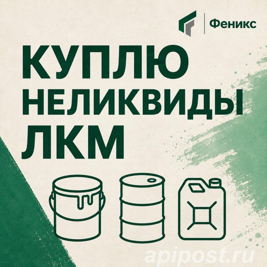 Выкуп неликвидной строительной химии оптом - Москва