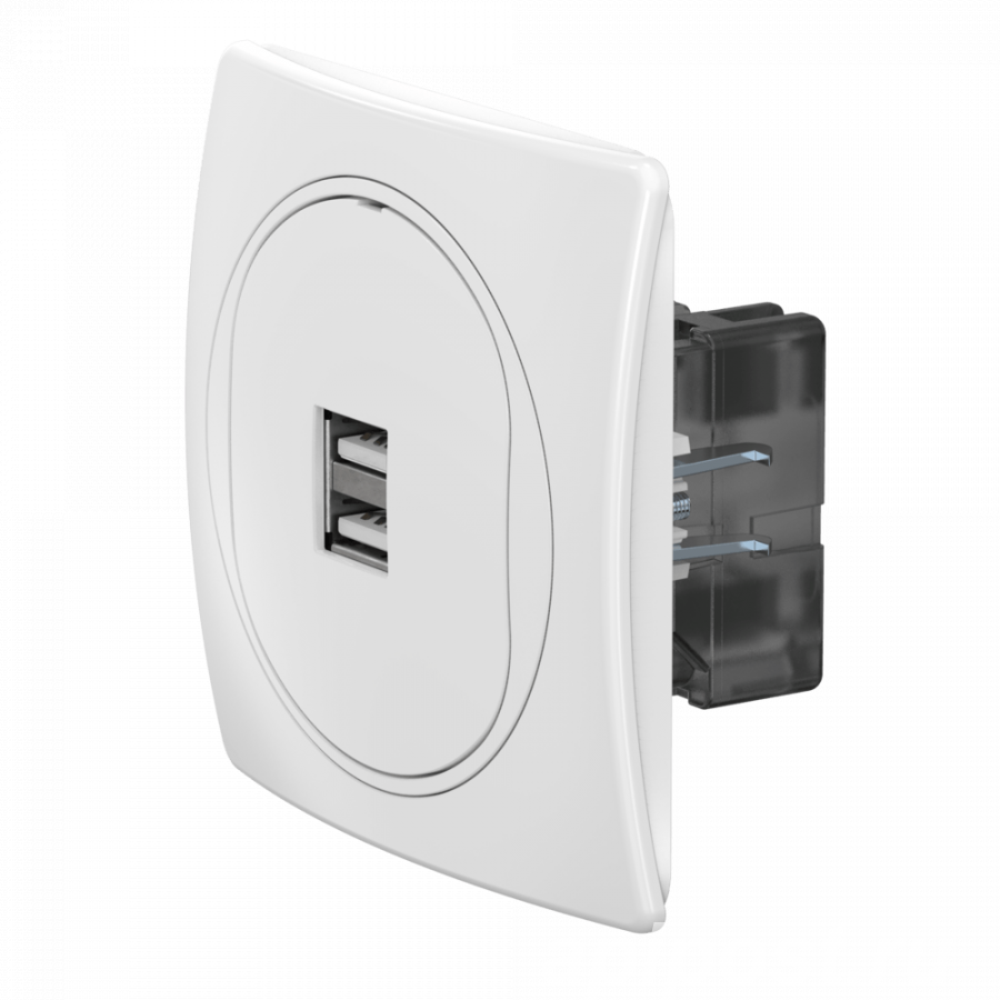 Розетка скрытой установки CADUCEUS ALING EON USB тип A для...