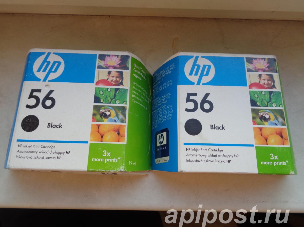 HP 56 Black 19 ml картридж - Москва