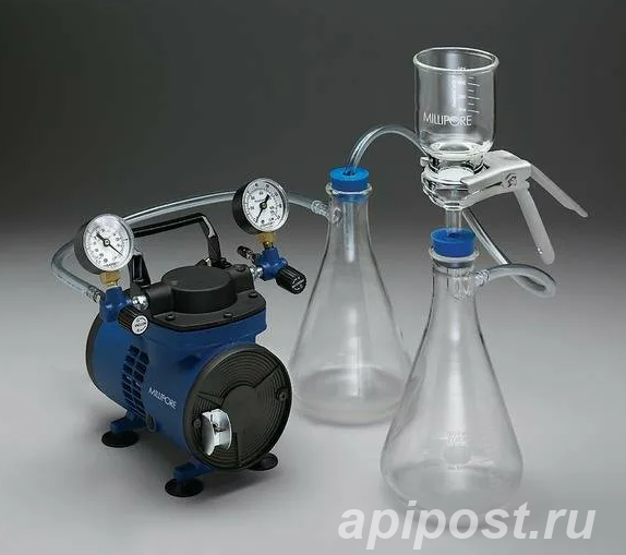 Вакуумно-нагнетательный насос. MILLIPORE WP 612 20 50,... - Сергиев Посад