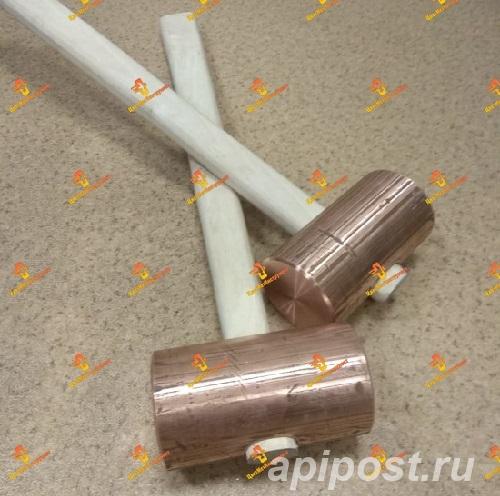 Молоток кувалда медный латунный бронзовый