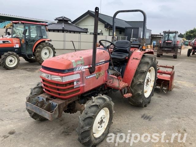 Минитрактор Yanmar Hi-Speed US-36 фреза 4х4 наработка 862 мч
