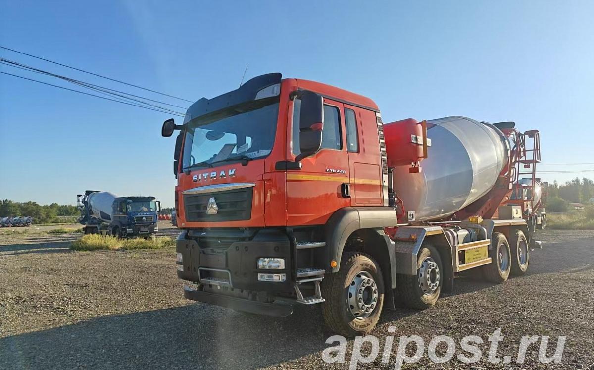 АБС SITRAK C7H-F, 8х4, 440 л. с., бочка CIMC, объём 12 м3