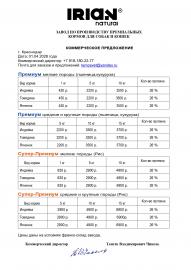 Завод по производству премиальных кормов для собак и кошек