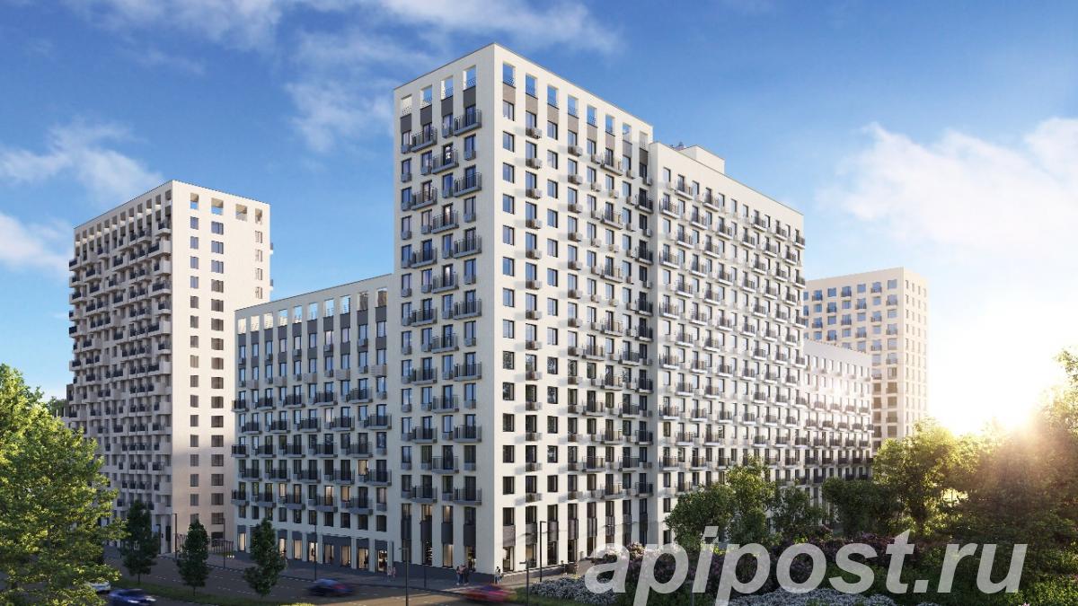2-к. квартира, 61 м², новостройка
