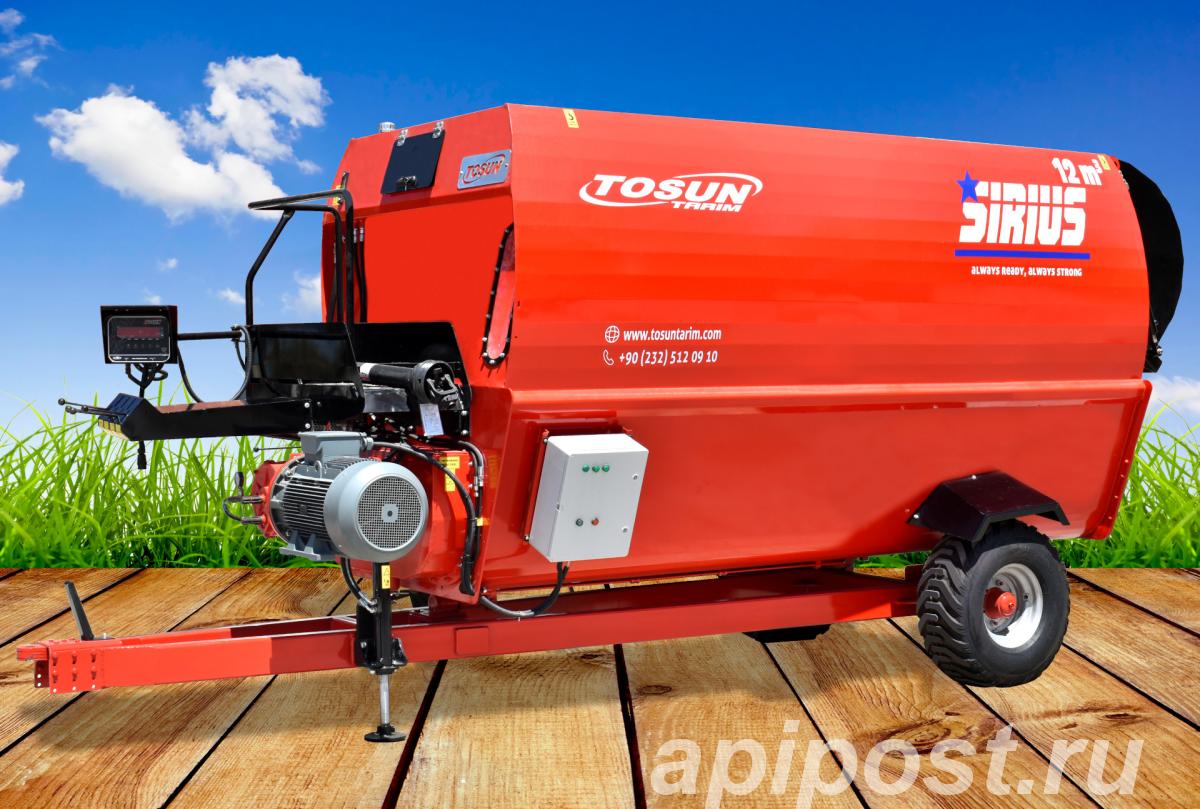 Горизонтальныи кормораздатчик SIRIUS 12m3 - FJB GROUP LLC - Раменское