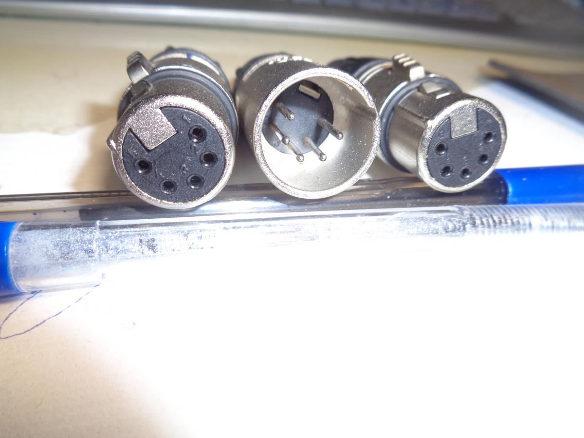 Разъёмы 5-pin Neutrik для камер ТЖК