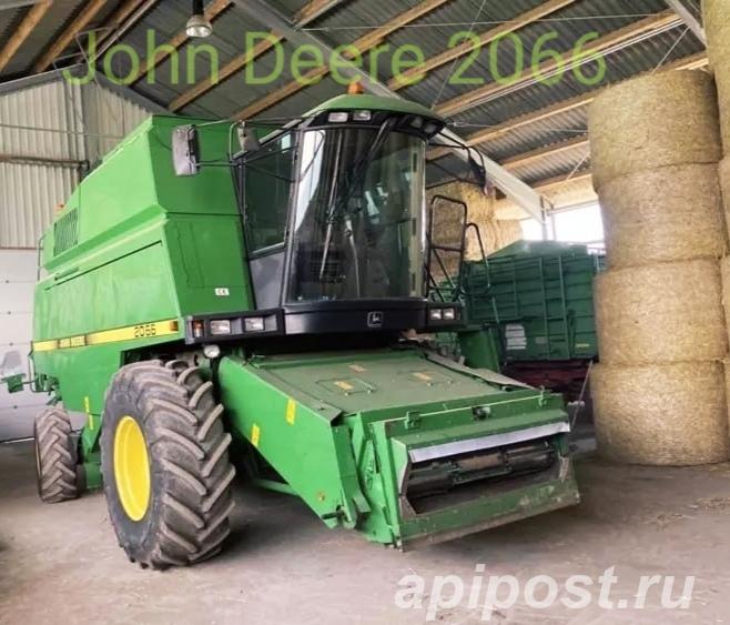 John Deere 2066 1995 г. комбайн в хорошем состоянии