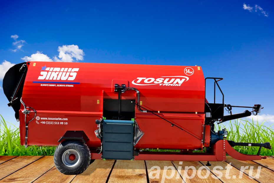 Горизонтальныи кормораздатчик SIRIUS 14m3 - FJB GROUP LLC - Раменское