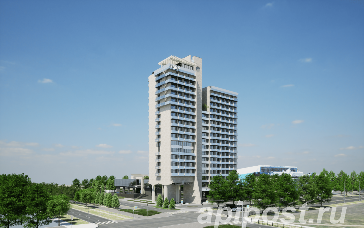 Квартира-студия, 39 м², новостройка