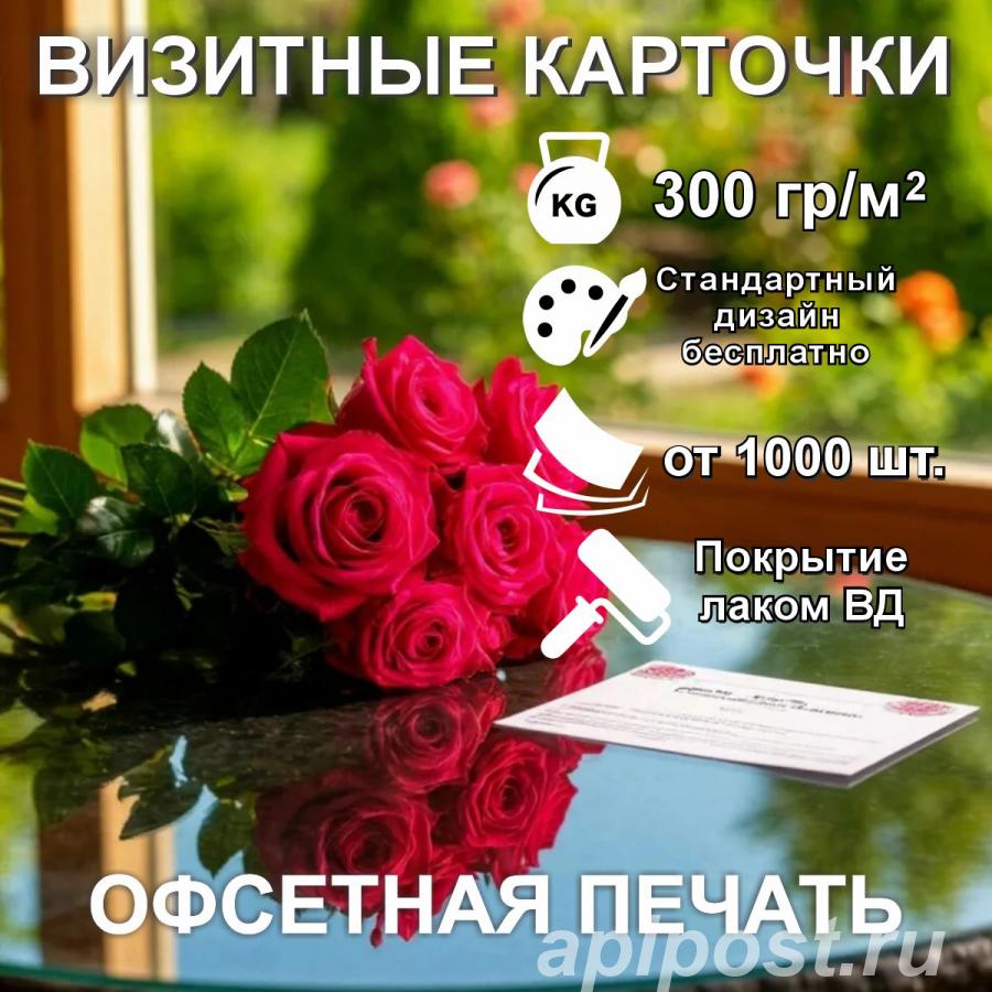 Визитные карточки - изготовление Сходня, Химки - Химки
