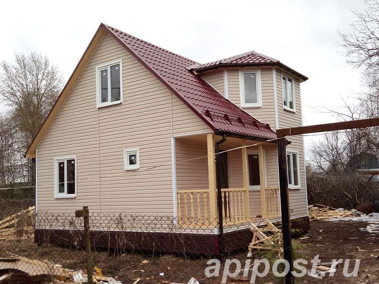Каркасный дачный домик под ключ в Пензе Каркас-58 - Пенза