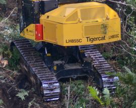 Запчасти гусеничного хода харвестеров и ВПМ TigerCAT LH855E