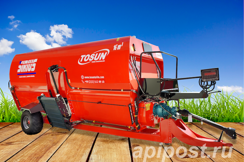 Горизонтальныи кормораздатчик SIRIUS 16m3 - FJB GROUP LLC - Раменское