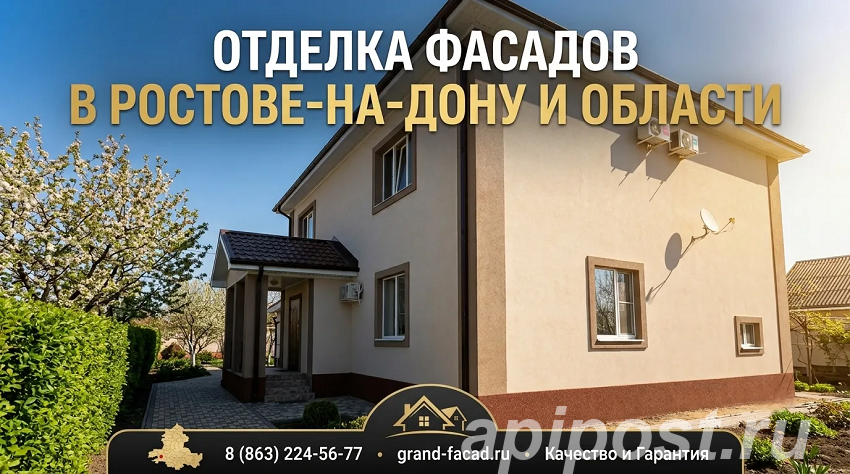 Отделка фасадов декоративной штукатуркой в Ростове и... - Ростов-на-Дону