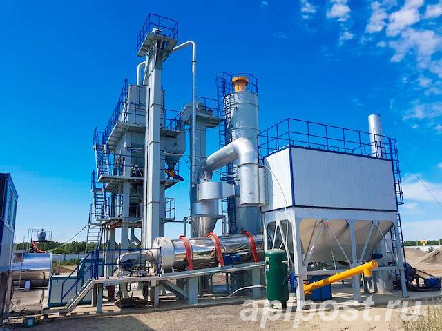 АБЗ Shandong Luda QLB1000-5 100 тонн час, смеситель 1200... - Москва
