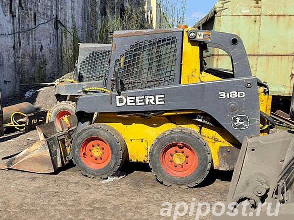 Минипогрузчик John Deere 318, 2012 г, 2 шт.