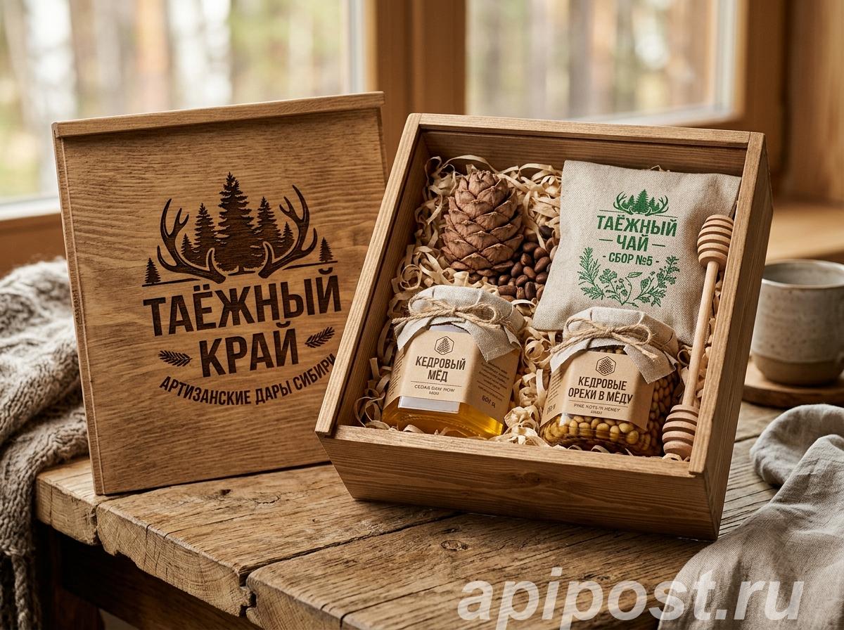 Корпоративные гастрономические наборы в брендированных... - Подольск